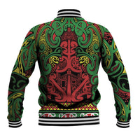 Aotearoa Iwi Ngati Hine Baseball Jacket Maori Wharenui House Tribal Pattern LT9 - Polynesian Pride