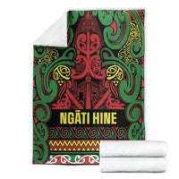 Aotearoa Iwi Ngati Hine Blanket Maori Wharenui House Tribal Pattern LT9 - Polynesian Pride