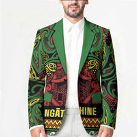 Aotearoa Iwi Ngati Hine Blazer Maori Wharenui House Tribal Pattern LT9 - Polynesian Pride