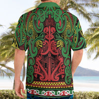 Aotearoa Iwi Ngati Hine Hawaiian Shirt Maori Wharenui House Tribal Pattern LT9 - Polynesian Pride