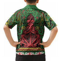 Aotearoa Iwi Ngati Hine Hawaiian Shirt Maori Wharenui House Tribal Pattern LT9 - Polynesian Pride