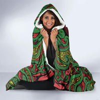 Aotearoa Iwi Ngati Hine Hooded Blanket Maori Wharenui House Tribal Pattern LT9 - Polynesian Pride