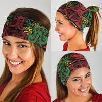 Aotearoa Iwi Ngati Hine Neck Gaiter Maori Wharenui House Tribal Pattern LT9 - Polynesian Pride