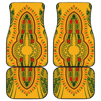 Africa Dashiki Car Mats African Tribal Art Mixed Polynesian Tattoo Gold Color Unique LT9 Gold - Polynesian Pride
