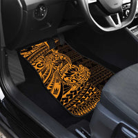 Gold Couple Dolphins Maori Polynesian Style Car Mats