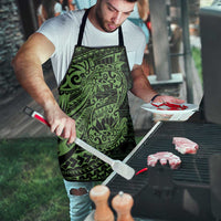 Green Couple Dolphins Maori Polynesian Style Apron LT9 - Polynesian Pride