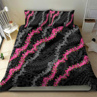 Guam Bougainvillea Lei Bedding Set Chamorro Tribal Pattern