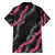 Guam Bougainvillea Lei Family Matching Off The Shoulder Long Sleeve Dress and Hawaiian Shirt Chamorro Tribal Pattern