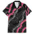 Guam Bougainvillea Lei Hawaiian Shirt Chamorro Tribal Pattern