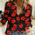 Polynesian Pride Hawaii Style With Hibiscus Women Casual Shirt Black LT9 Female Black - Polynesian Pride