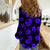 Polynesian Pride Hawaii Style With Hibiscus Women Casual Shirt Blue LT9 - Polynesian Pride