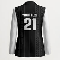 Custom New Zealand Football White Fern Supporter Blazer