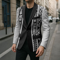 Custom New Zealand Football White Fern Supporter Blazer
