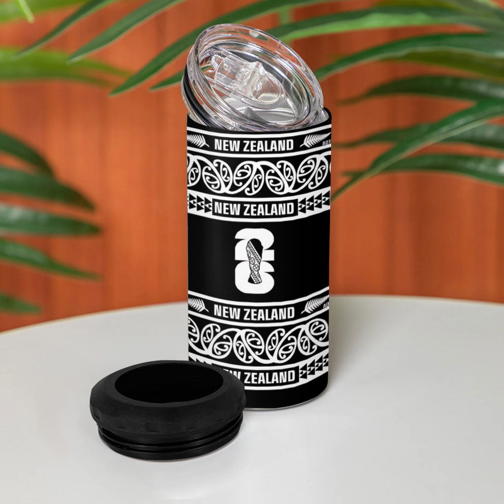 New Zealand Football White Fern Supporter 4 in 1 Can Cooler Tumbler