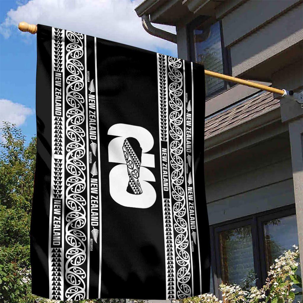 New Zealand Football White Fern Supporter Garden Flag LT9 - Polynesian Pride