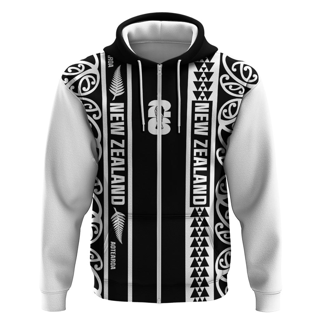 Custom New Zealand Football White Fern Supporter Hoodie