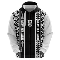 Custom New Zealand Football White Fern Supporter Hoodie