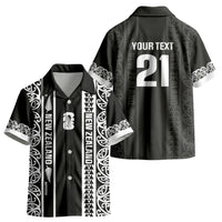 Custom New Zealand Football White Fern Supporter Kid Hawaiian Shirt LT9 - Polynesian Pride