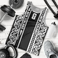 Custom New Zealand Football White Fern Supporter Men Tank Top LT9 - Polynesian Pride