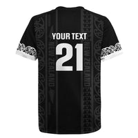 Custom New Zealand Football White Fern Supporter Rugby Jersey LT9 - Polynesian Pride