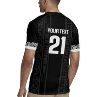 Custom New Zealand Football White Fern Supporter Rugby Jersey LT9 - Polynesian Pride