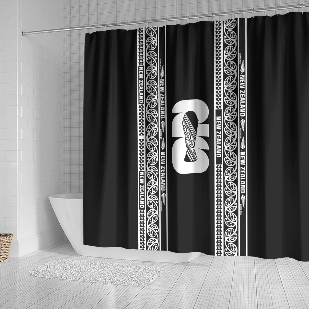 New Zealand Football White Fern Supporter Shower Curtain LT9 - Polynesian Pride