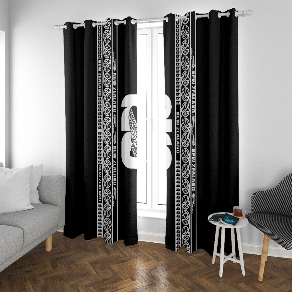 New Zealand Football White Fern Supporter Window Curtain