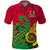 Vanuatu Islands Polo Shirt Polynesian Tattoo and Sea Turtle LT9 Green - Polynesian Pride