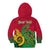 Personalised Vanuatu Islands Kid Hoodie Polynesian Tattoo and Sea Turtle LT9 - Polynesian Pride
