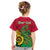 Personalised Vanuatu Islands Kid T Shirt Polynesian Tattoo and Sea Turtle LT9 - Polynesian Pride