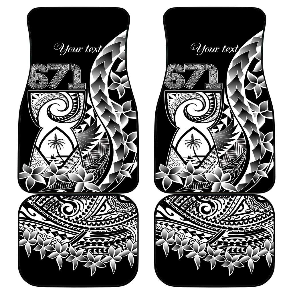671 Guam Personalised Car Mats Latte Stone Tribal