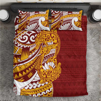 Couple Dolphins Maori Motif Bedding Set - Polynesian Pride