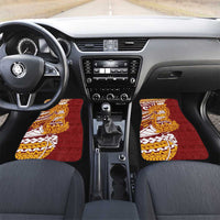 Couple Dolphins Maori Motif Car Mats - Polynesian Pride
