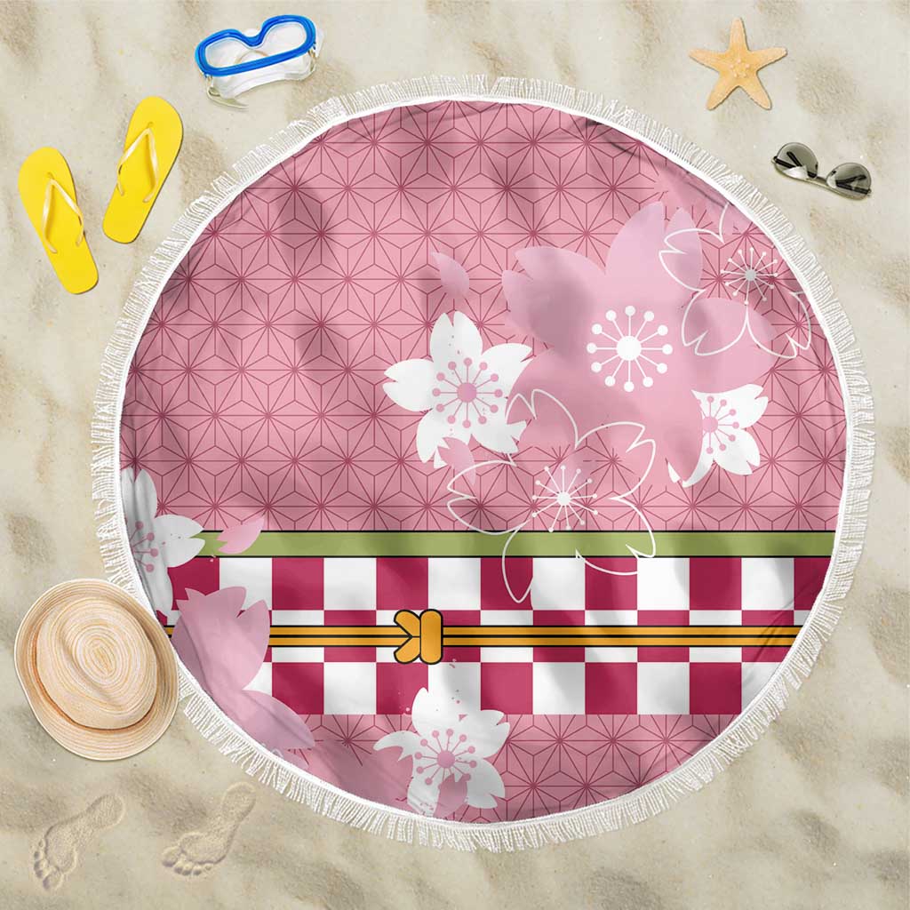 Japanese Asanoha Pattern Beach Blanket Charm Against Evil Spirits - Polynesian Pride