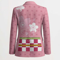 Japanese Asanoha Pattern Blazer Charm Against Evil Spirits - Polynesian Pride