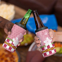 Japanese Asanoha Pattern 4 in 1 Can Cooler Tumbler Charm Against Evil Spirits - Polynesian Pride