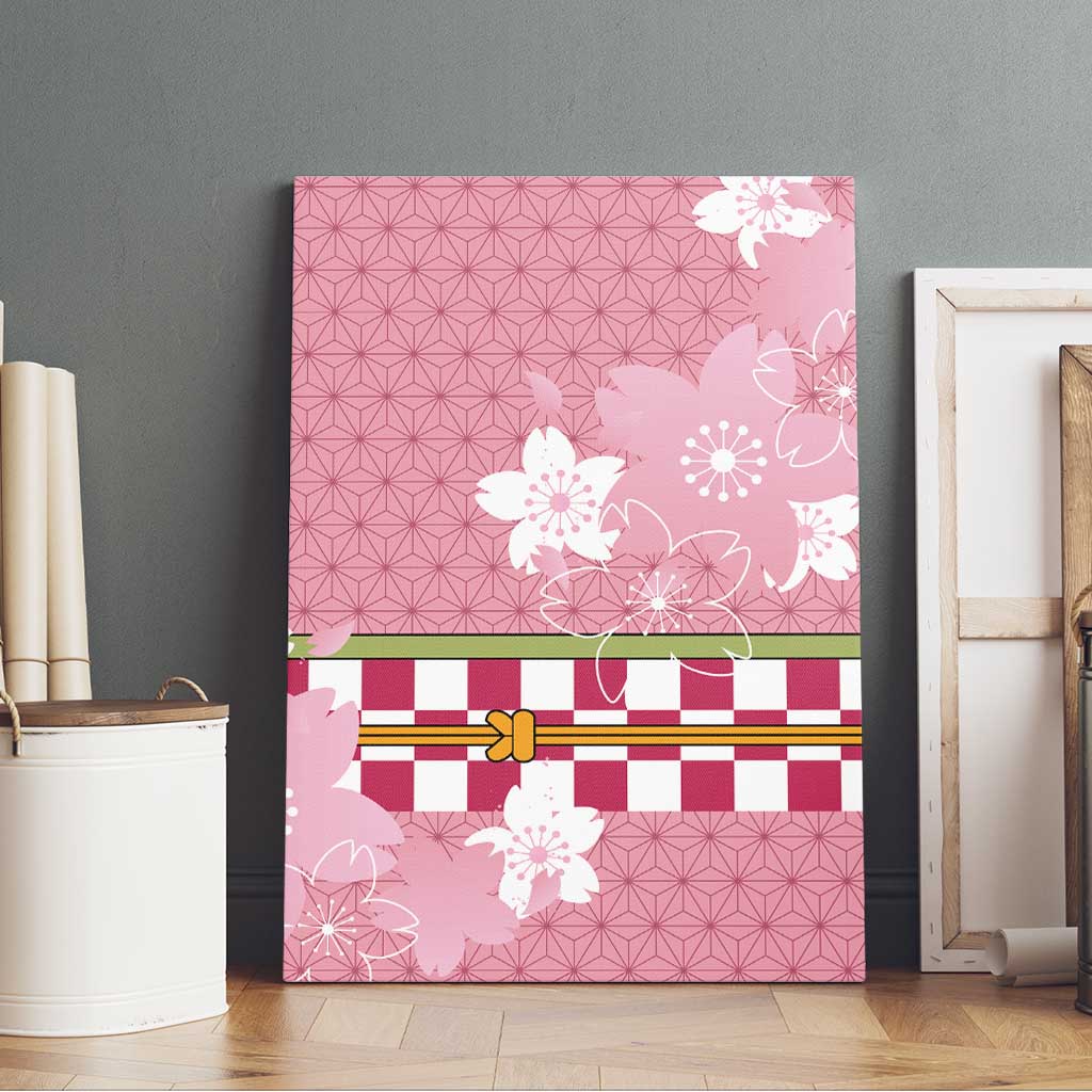 Japanese Asanoha Pattern Canvas Wall Art Charm Against Evil Spirits - Polynesian Pride