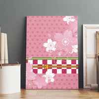 Japanese Asanoha Pattern Canvas Wall Art Charm Against Evil Spirits - Polynesian Pride