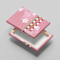 Japanese Asanoha Pattern Canvas Wall Art Charm Against Evil Spirits - Polynesian Pride