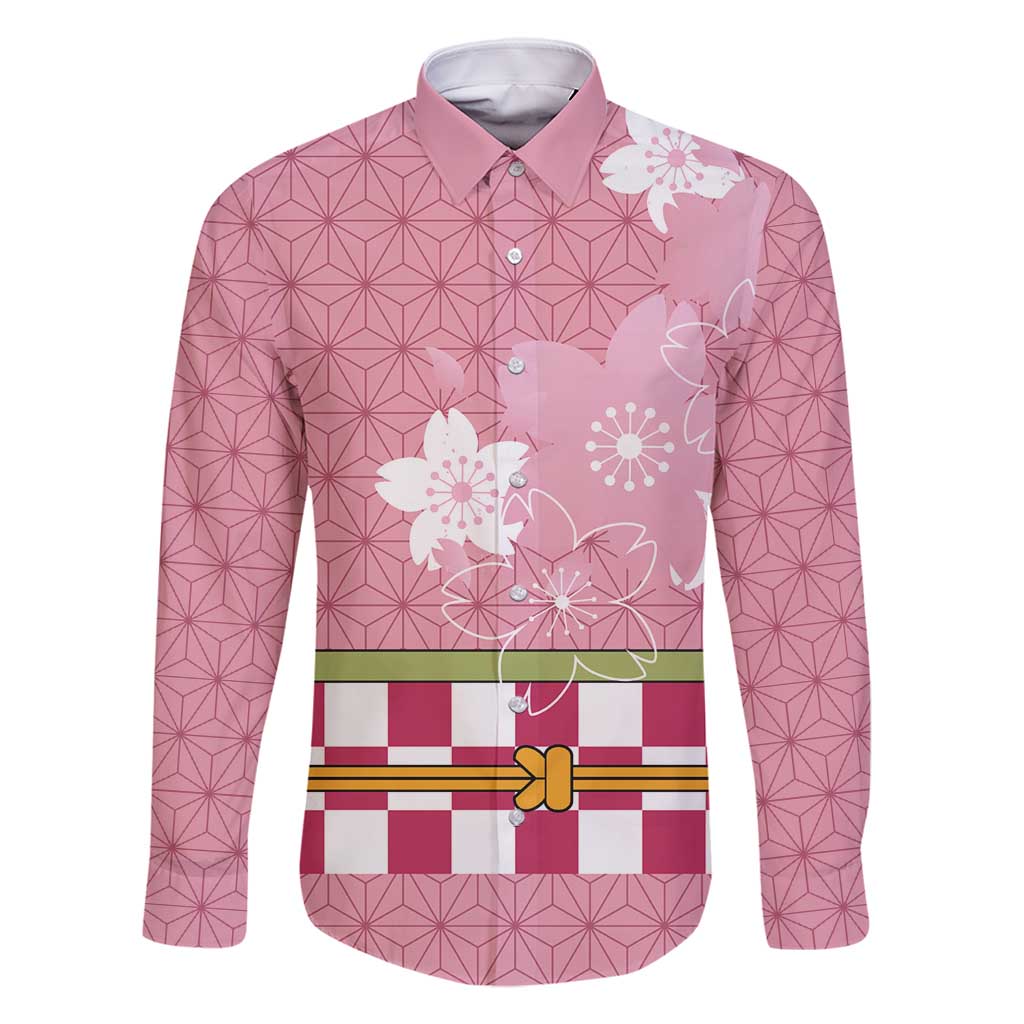 Japanese Asanoha Pattern Family Matching Summer Maxi Dress and Hawaiian Shirt Charm Against Evil Spirits - Polynesian Pride