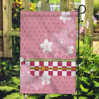 Japanese Asanoha Pattern Garden Flag Charm Against Evil Spirits - Polynesian Pride