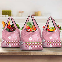 Japanese Asanoha Pattern Grocery Bag Charm Against Evil Spirits - Polynesian Pride