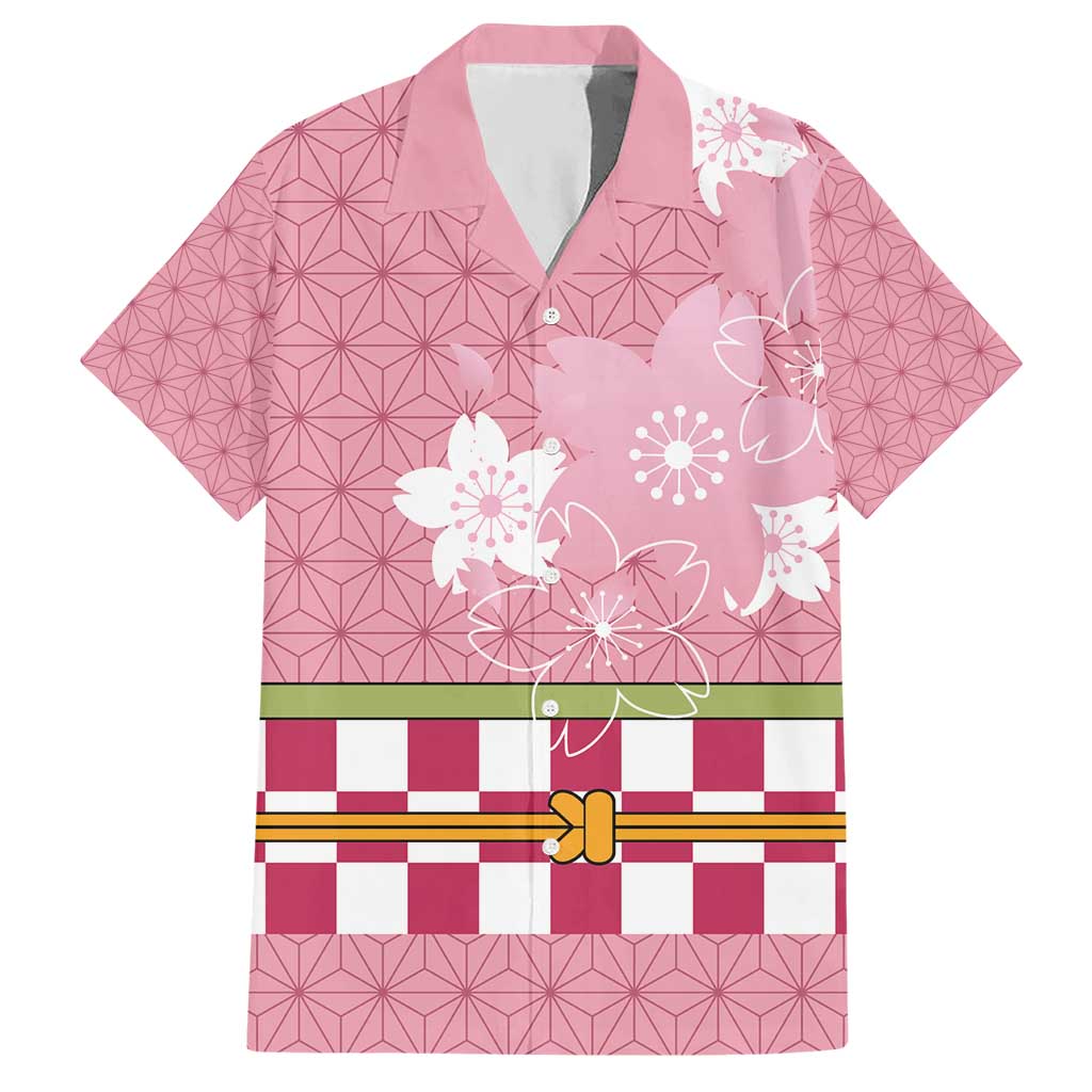 Japanese Asanoha Pattern Hawaiian Shirt Charm Against Evil Spirits - Polynesian Pride
