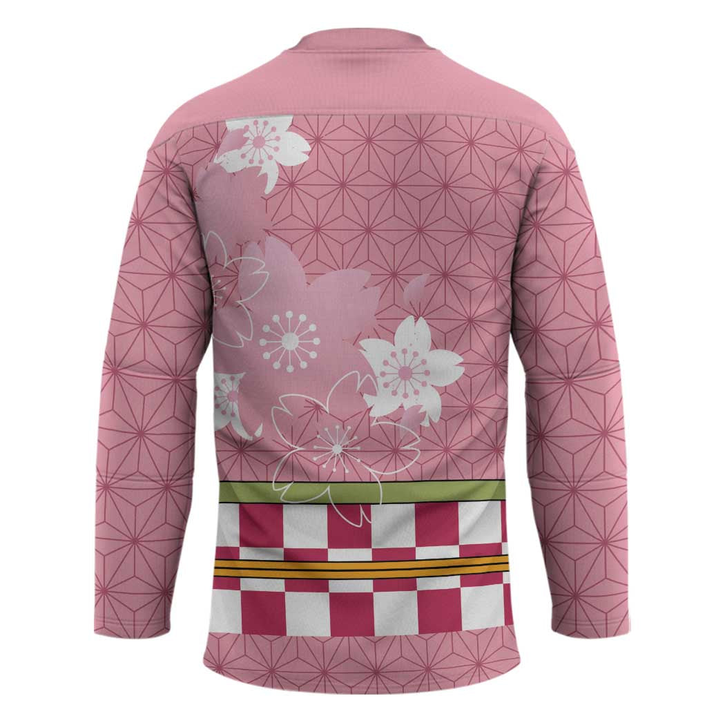 Japanese Asanoha Pattern Hockey Jersey Charm Against Evil Spirits - Polynesian Pride