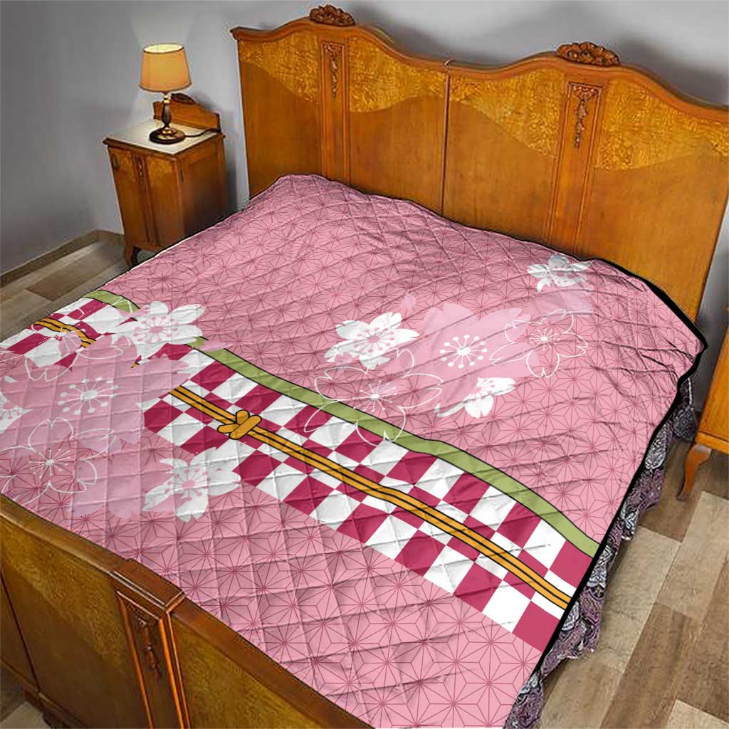 Japanese Asanoha Pattern Quilt Charm Against Evil Spirits - Polynesian Pride