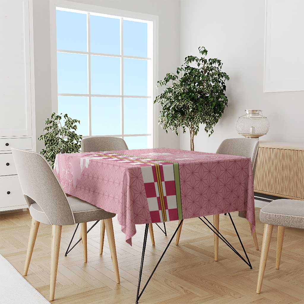 Japanese Asanoha Pattern Tablecloth Charm Against Evil Spirits - Polynesian Pride