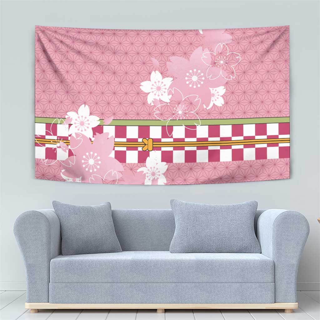 Japanese Asanoha Pattern Tapestry Charm Against Evil Spirits LT9 - Polynesian Pride