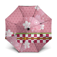 Japanese Asanoha Pattern Umbrella Charm Against Evil Spirits - Polynesian Pride