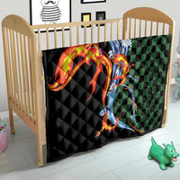 Japanese Asanoha Pattern Quilt Sun Flame Slayer Dragon Hinokami Kagura Spirit - Polynesian Pride