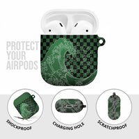 Japanese Asanoha Pattern AirPods Case Water Breathing Slayer Dragon - Polynesian Pride